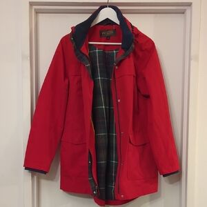 Pendleton Hooded Raincoat L